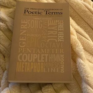 Prince Coffee Table Book in Cream and White